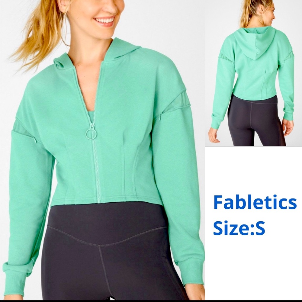 Fabletics activewear pretty jacket . NEW !!!